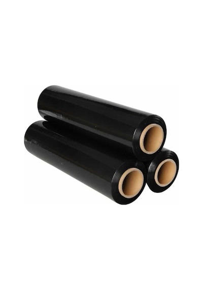 Siyah Palet Streç 23 Micron 300 Metre 3 Adet
