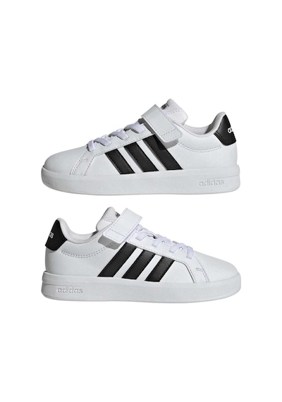 Adidas Grand Court 3.0 El C Çocuk Spor Ayakkabı Beyaz - Siyah