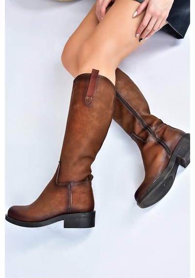 Fox Shoes Taba Kadın Çizme J674272109 Taba