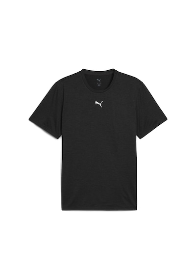 Puma 52592001 Essentials Heather Cat Tee Unisex Spor Tişört SIYAH
