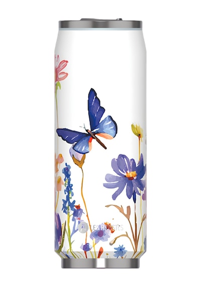 Les Artistes Paris Isı Yalıtımlı Kutu Çelik Termos 500ml Floral Butterfly Çok Renkli