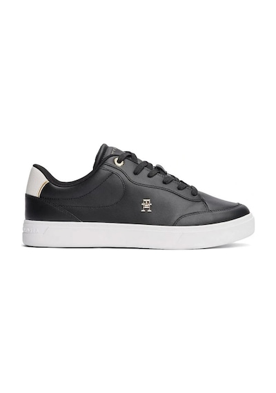 Tommy Hilfiger Kadın Essential Chic Court Sneaker Siyah Çok Renkli