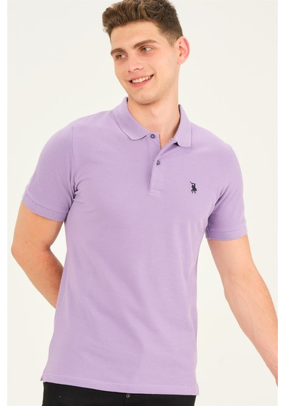 T8561 Dewberry Erkek Tshırt-lila Lila