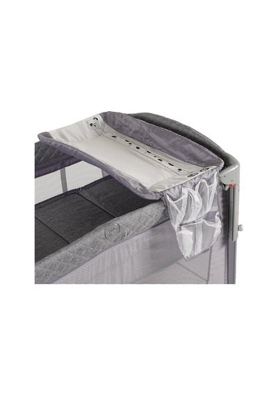 Prego Bedside Anne Yanı Oyun Parkı 70x120 Cm - Gri