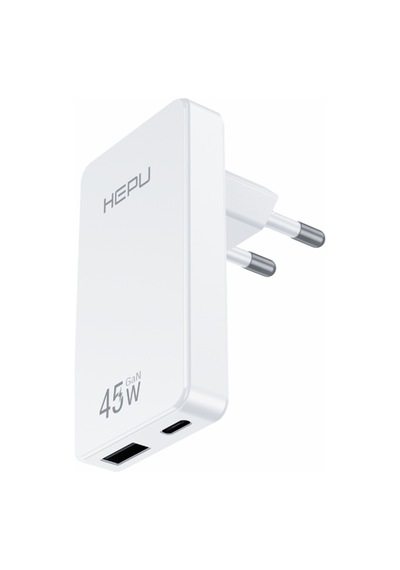 Hepu Hp-c35 45w Gan Hızlı Şarj Adaptörü Type-c Kablo Dahildir