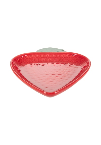 Mudo Home Strawberry Kırmızı Sunum Tabağı - 20 Cm