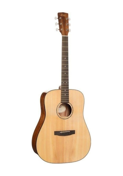 Cort Earth60nat Masif Ladin Kapaklı Akustik Gitar Başlangıç/orta