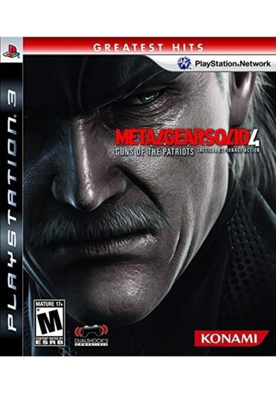 Ps3 Metal Gear Solıd 4 -  Oyun -  Jelatin