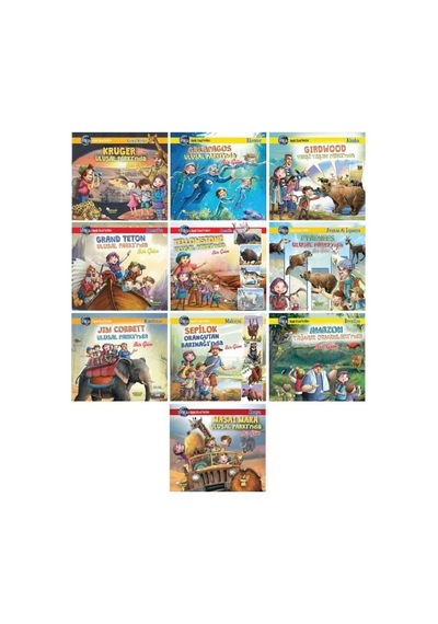 Ulusal Parklar Dizisi - 10 Kitap Takım - Manpreet Kaur Aden - Selimer