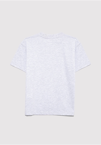 Mavi Fun Time Açık Gri Erkek Çocuk T-shirt M6610359-88467 Açık Gri