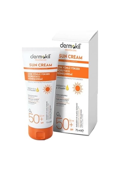 Sun Cream Spf 50 Çok Yönlü Yüksek Koruyucu Güneş Kremi 75 Ml