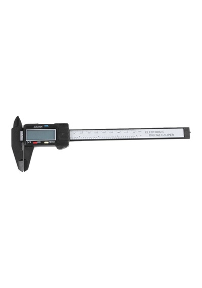 Dijital Kumpas-1 X Mücevher Ölçüm Kumpası 1 X Elektronik Dijital Kumpas-siyah Ve