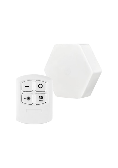 Ayt Powermaster Mx-359 Üçlü Altıgen Kumandalı Pilli Dokunmatik Tezgah Altı Led Aydınlatma Lamba Mutfak Dolap İçi