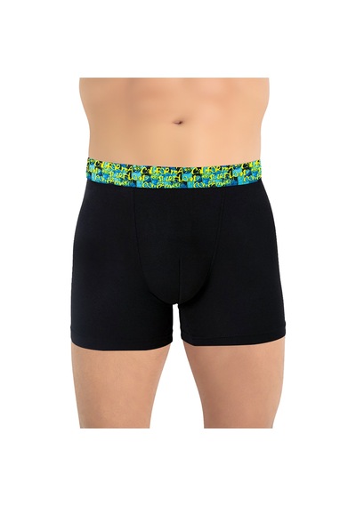Just Inner Erkek Modal Boxer Meyve Desenli Konfor Odaklı Tasarım 135000 Turkuaz