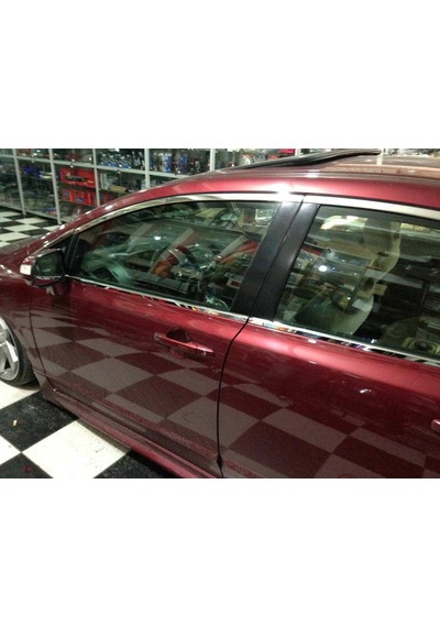 Honda Civic Fd6 Cam Çıtası Çerçevesi Kromu Nikelajı Komple