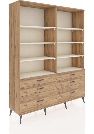 Hyperion Gardrop 8 Raflı 6 Çekmeceli 176x44x221 Çam-aytaşı/çam Aytaşı/çam Hyperion Gardrop 8 Raflı 6 Çekmeceli 176x44x221 Çam-aytaşı/çam Aytaşı/çam