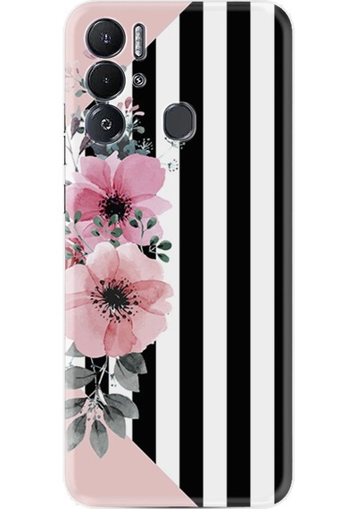 Tecno Pova Neo Kilif Resimli Silikon Flowers 4 1390 557178935