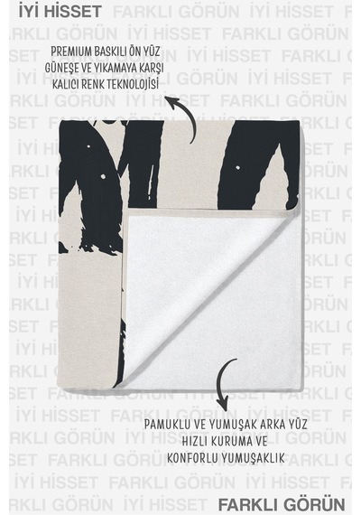 Yalnız Penguen Minimalist Siyah Beyaz Plaj Havlusu - Monokrom Kutup Sanatı Banyo Sahil Örtüsü Donuk Lavanta