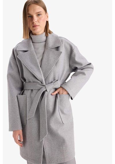 Defacto Regular Fit Kaşe Kaşe E8636ax25augr476 Gri