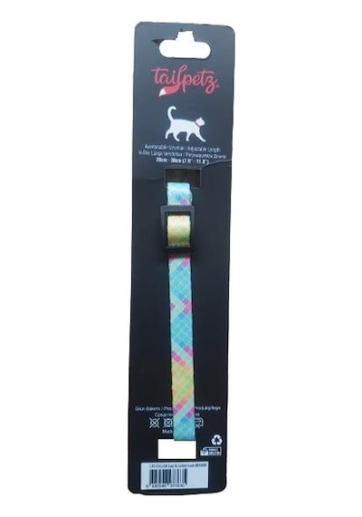Tailpetz Cat Color Easy & Safety Lock Mırror Ayarlanır Kedi Boyun Tasması