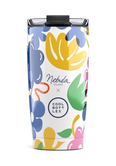 Cool Bottles Paslanmaz Çelik Termos Bardak 550 Ml Sarı