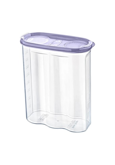 Buffer® 2 Kapaklı Ölçekli Erzak Saklama Kutusu Kabı 24 Litre Çok Renkli
