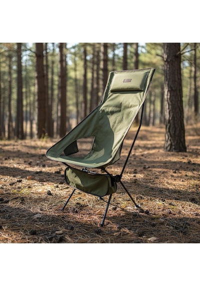 Madfox Airnest Ultra Katlanır Kamp Sandalyesi Yeşil
