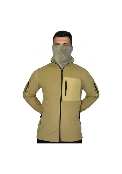 Mysia Outdoor Bej Soft Shell Taktik Polar Mont Avcı 7 Cep Çok Renkli