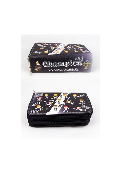 Kalem Kutusu Tarfatar Kawaii Desen Orginazer Üç Bölmeli Vegan Ka