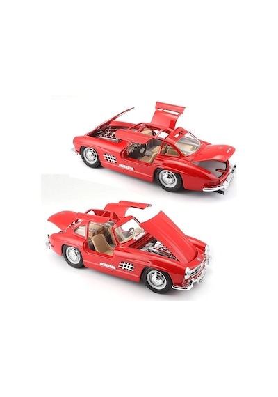 22023 Burago 1:24 Mersedes Benz 300sl 1954 Model Araba