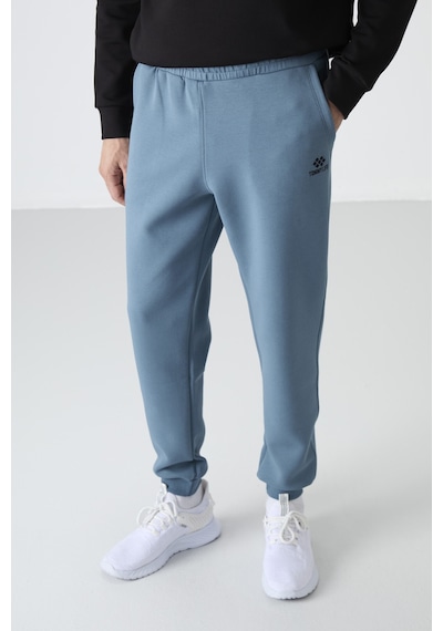 Tommy Life Orman Yeşili Bağcıklı Dar Paça Erkek Eşofman Alt - 84999 Yeşil