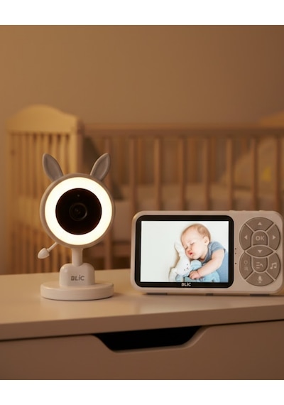 Çoklu Kamera Destekli Bebek İzleme Sistemi Rgb Gece Lambalı - Lisinya