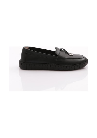 Dgn P39 Kadin İp Desenli Comfort Ayakkabi P39-1512-R1534 Siyah