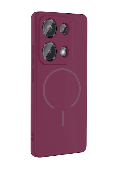 Zore Redmi Note 13 Pro 4g Kılıf M-safe Şarj Özellikli Nvth Meta Kapak - Siyah