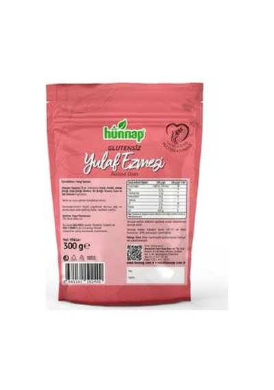 Hünnap Yulaf Ezmesi 300 G 6'li Paket