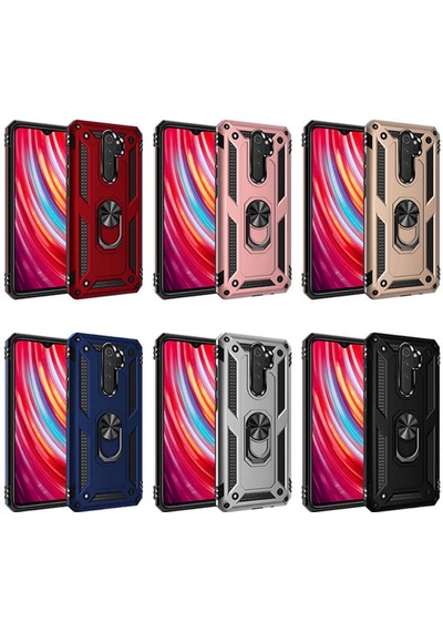Xiaomi Redmi Note 8 Pro Kilif Zirhli Miknatisli Standli Tank 398040290