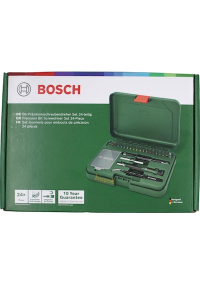 Bosch 24'lü Hassas Tornavida Seti Mikro Bits Uçlu Elektronik Tamir Takımı 1600a039ht