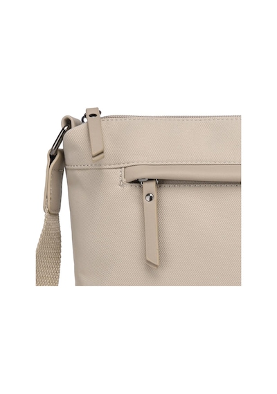 Smart Bags Twill Dimi Kumaş Postacı Kadın Çantası 3330 Bej