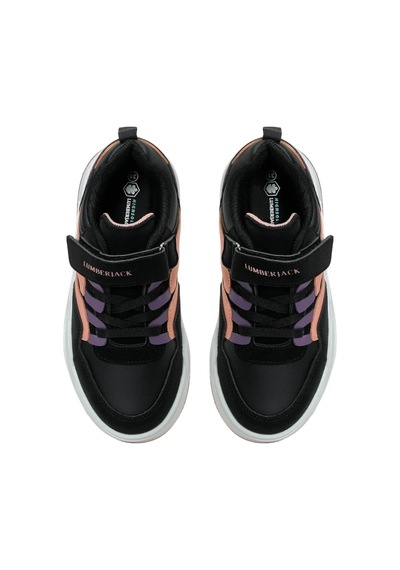 Lumberjack Strıke 6pr Çocuk Sneaker Siyah