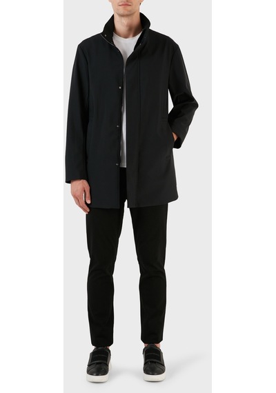 Emporio Armani Erkek Trençkot 8n1l81 1nzaz 0999 Siyah Siyah