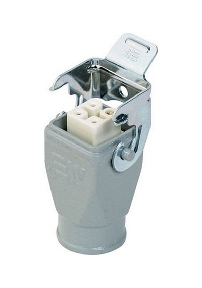 METE ENERJİ 403004S 4X10A. Uzatma Prizi  Metal  Mandallı