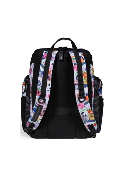 Arena One Go Backpack 45l Allover Collage Unisex Yüzücü Sırt Çantası 010232101 Çok Renkli