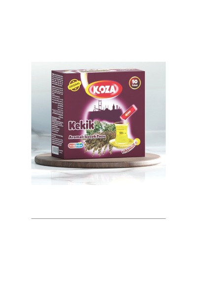 Koza Tek İçimlik Kekik Aromalı Toz İçecek 50'li 0.75 LT - 2.5 LT - 12 KG