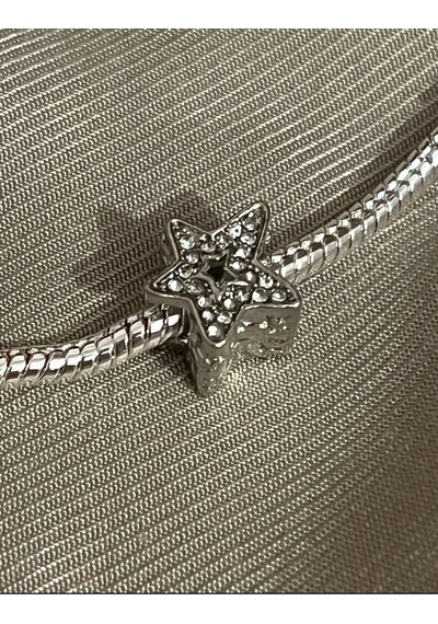 Asimetrik Yıldız Charm Gümüş Kaplama