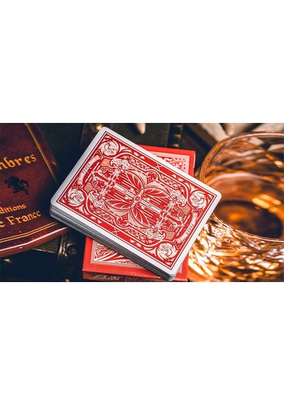 King Star Sanctuary Red Premium Oyun Kağıdı Limited Edition Koleksiyonluk İskambil Kartları