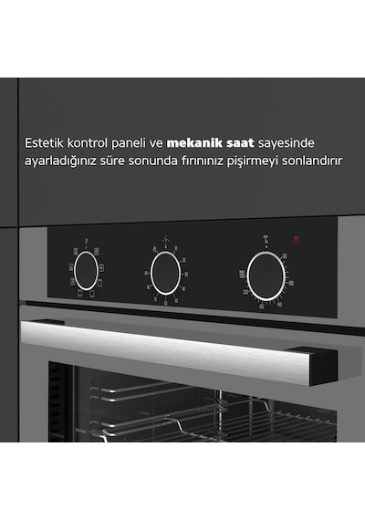 Simfer 8222 Ank. QS Büyük Pop-up 9 Fonk Gri Cam Power Turbo