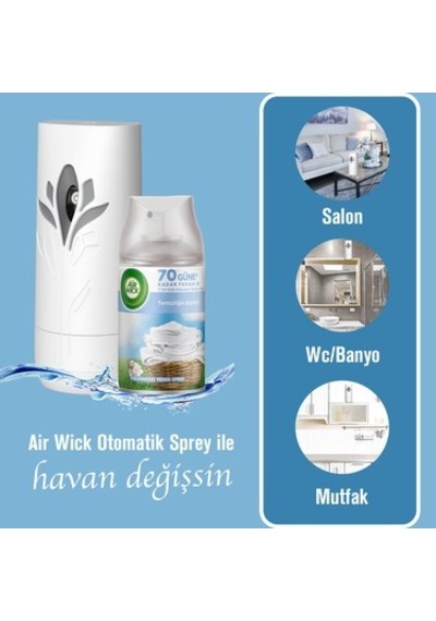 250 Ml Lavanta Yedek Sprey 70 Gün Süren Temizlik Esintisi Acıbadem