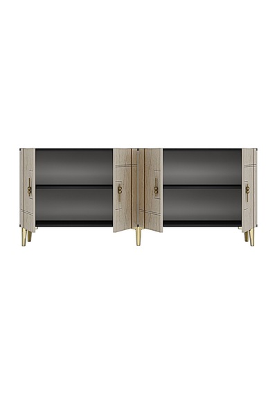 Ka1842atg Made Konsol Ve Tv Sehpası Antrasit-traverten-gold 180cm Antrasit - Traverten - Altın Ka1842atg Made Konsol Ve Tv Sehpası Antrasit-traverten-gold 180cm Antrasit - Traverten - Altın
