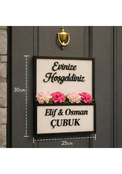 Dış Kapı Süsü Kişiye Özel No44