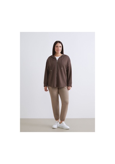 LC Waikiki Alıta Cıty Farkıyla Lcw Everyday Kahverengi Dalgıç Kumaşı Düz Kadın Fermuarlı Sweatshirt Kahverengi - 924121648 Kahverengi LC Waikiki Alıta Cıty Farkıyla Lcw Everyday Kahverengi Dalgıç Kumaşı Düz Kadın Fermuarlı Sweatshirt Kahverengi - 924121648 Kahverengi